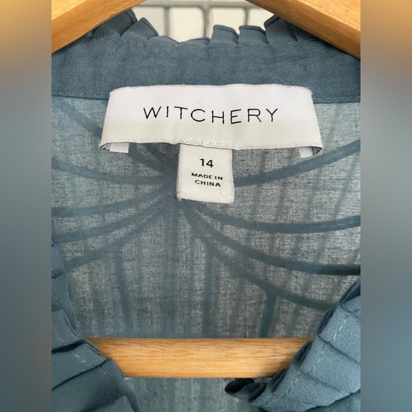 Witchery 💯% cotton blouse - Picture 4 of 8